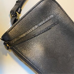 Madewell Black Leather Belt Bag